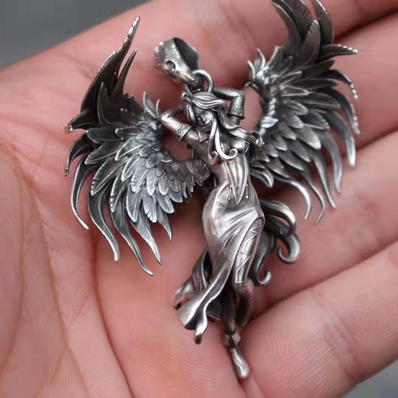 Ghost Vintage Angel Necklace