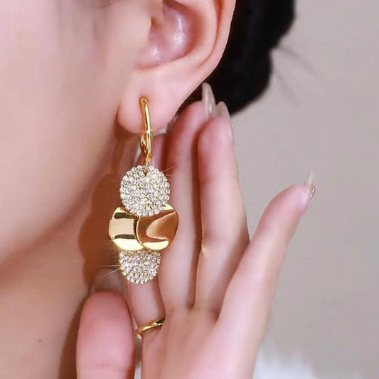 Infinionly Metal Phoenix Tassel Earrings