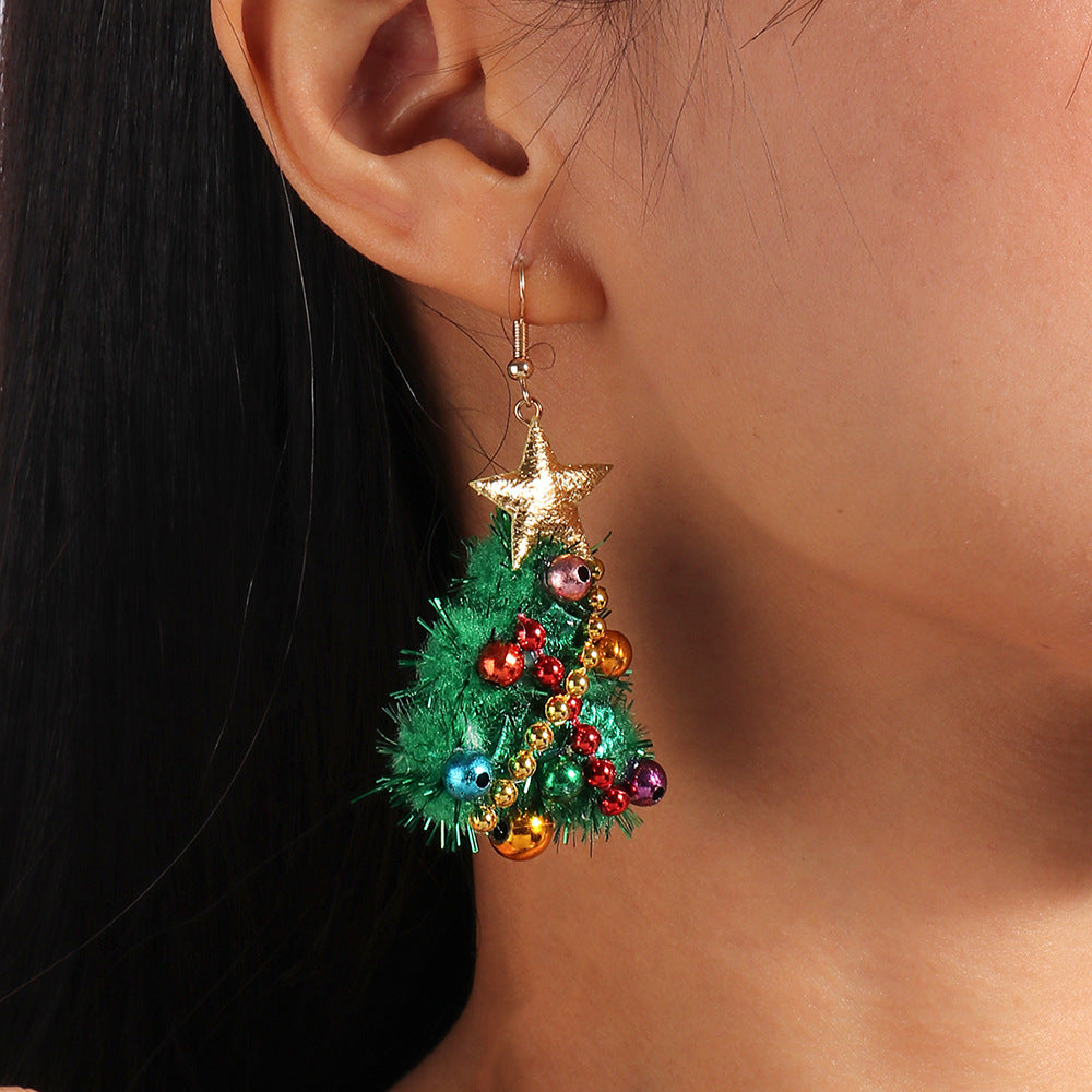 Infinionly Diy Christmas Felt Earrings