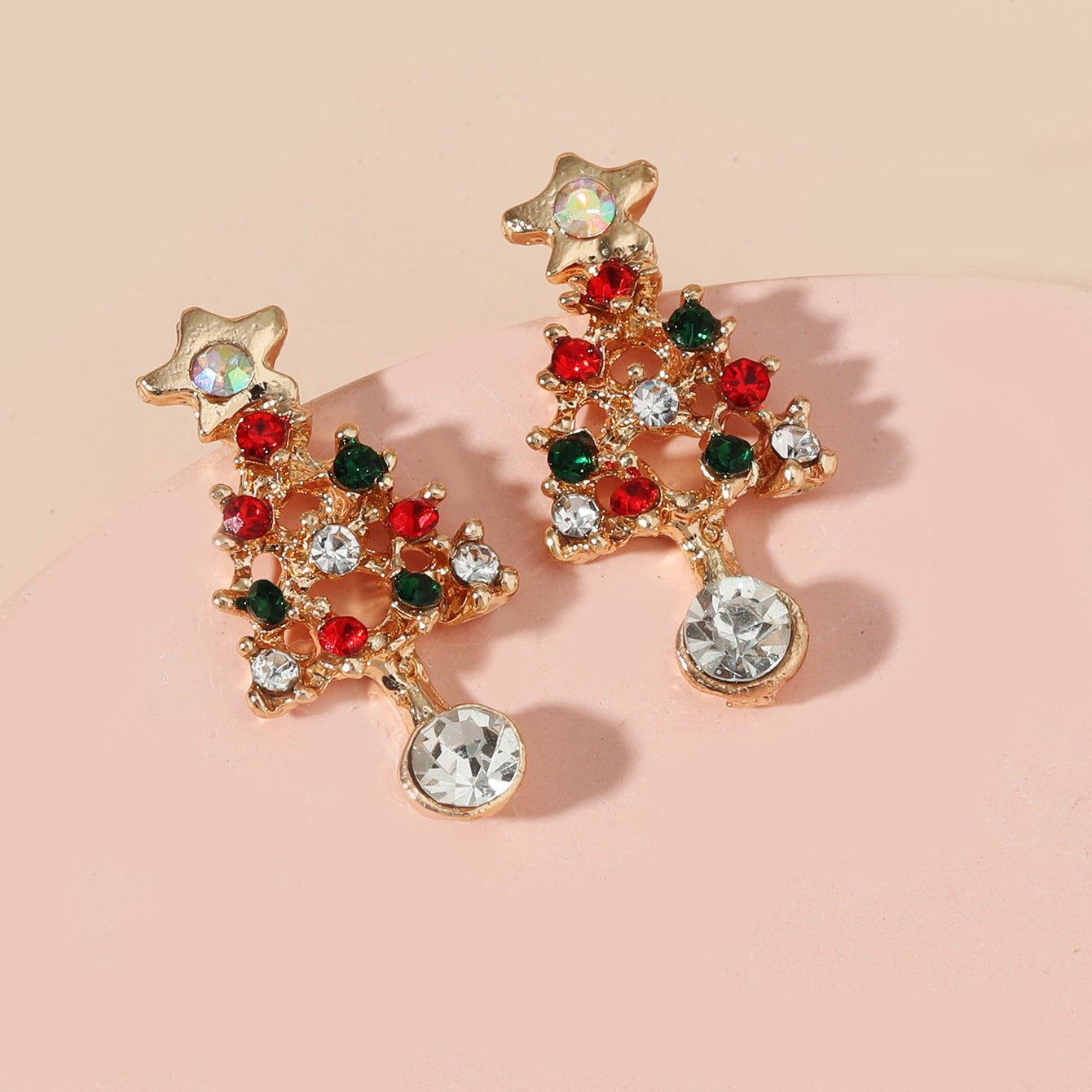 Infinionly Classic Christmas Tree Earrings