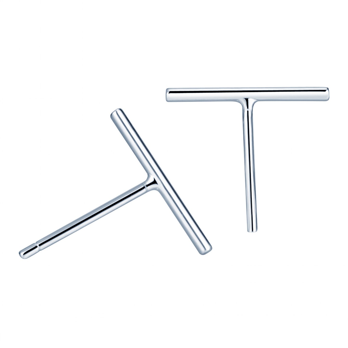 Tiny Bar Stud Earrings