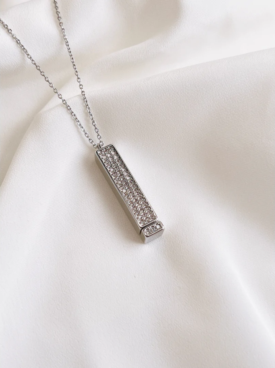 Personalized Message Bar Necklace