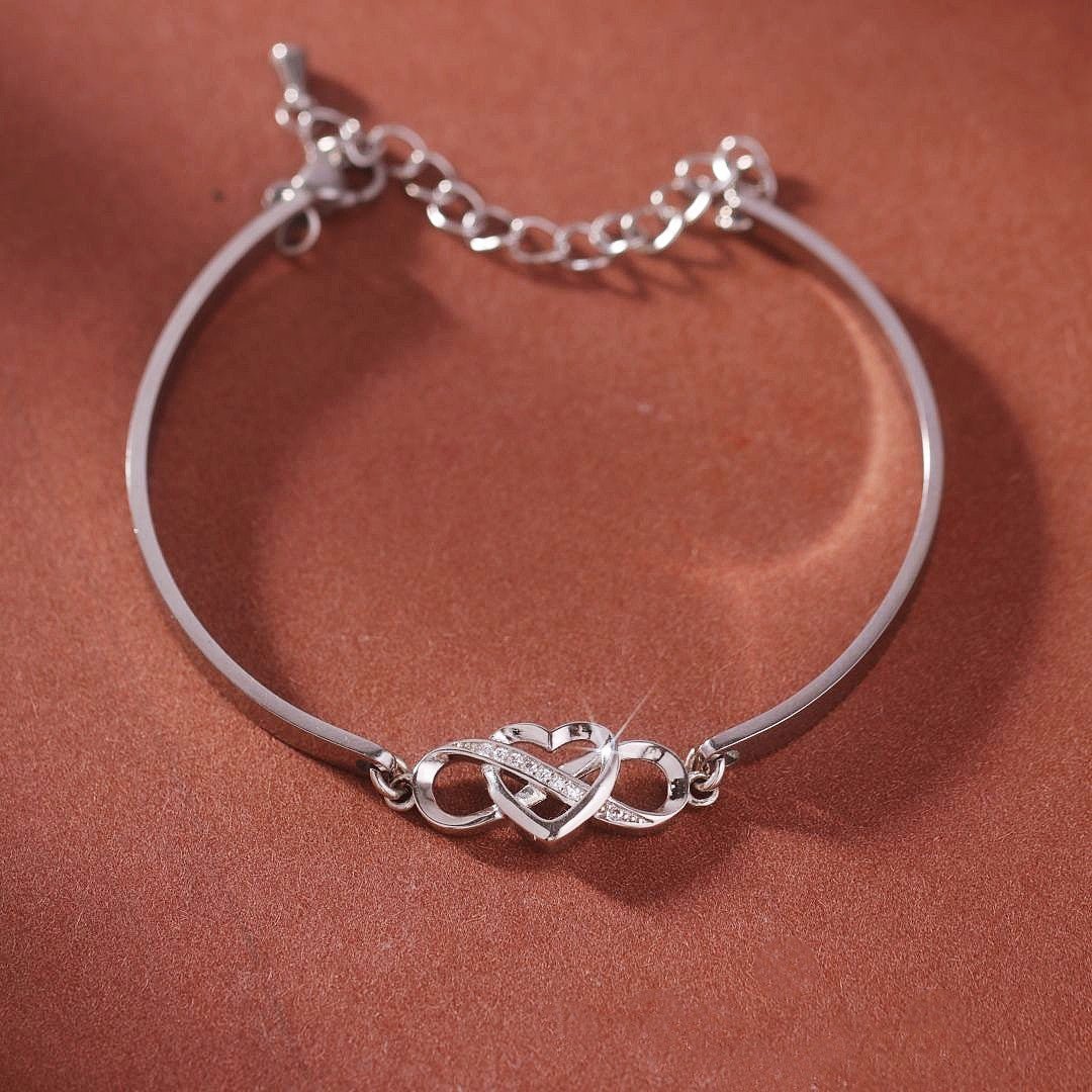 For Friend - Not Sister By Blood But Sister By Heart Infinity Bracelet