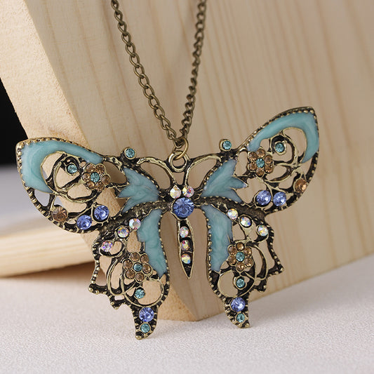 Infinionly Gorgeous Butterfly Necklace