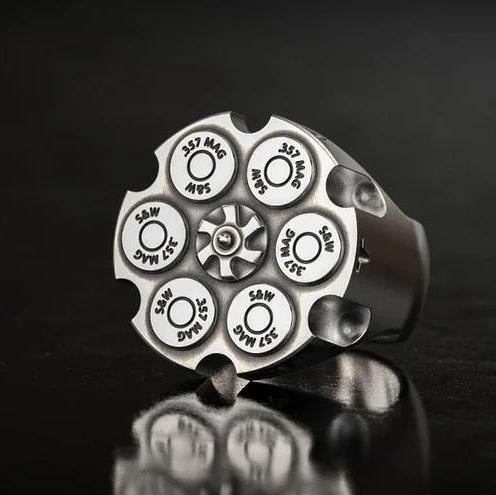 Infinionly 357 Undaunted Motorcycle Ring