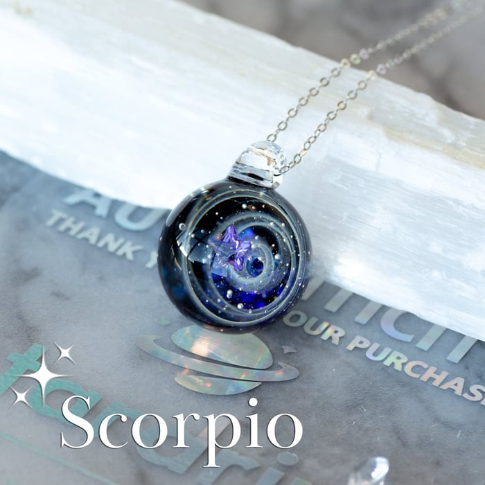 Infinionly Galaxy Zodiac Necklace