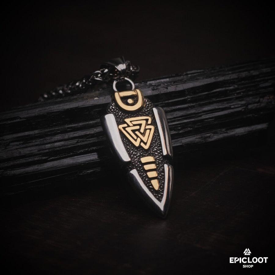 ODIN'S SPEARHEAD PENDANT NECKLACE-FREE SHIPPING TODAY