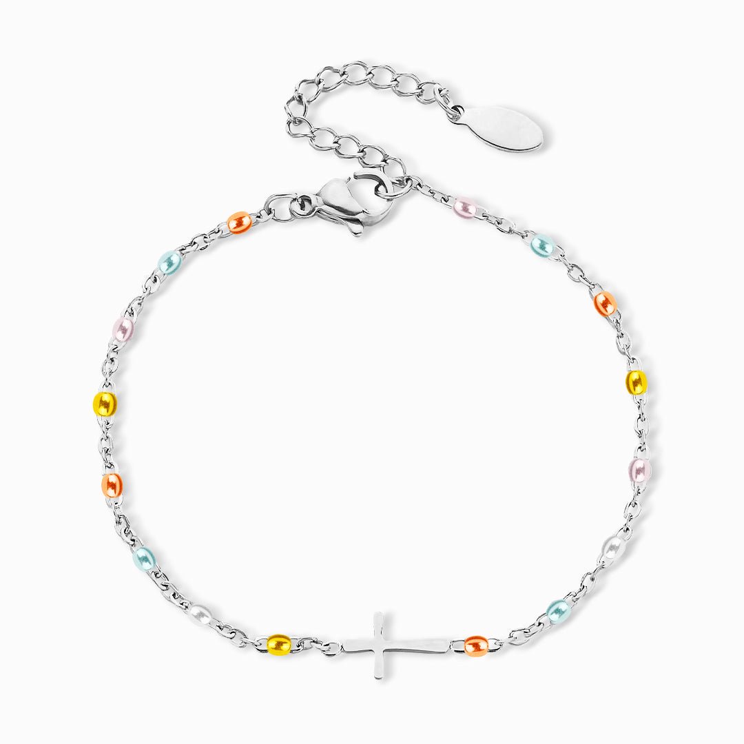 Infinionly Friends Take Care of Us | Cross Bracelet