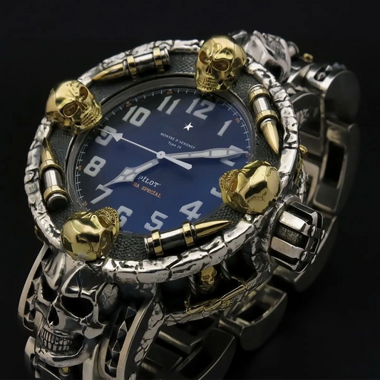 Mysterious Forbidden Bullet Skull Wrist Watch-Free Shipping Today Only