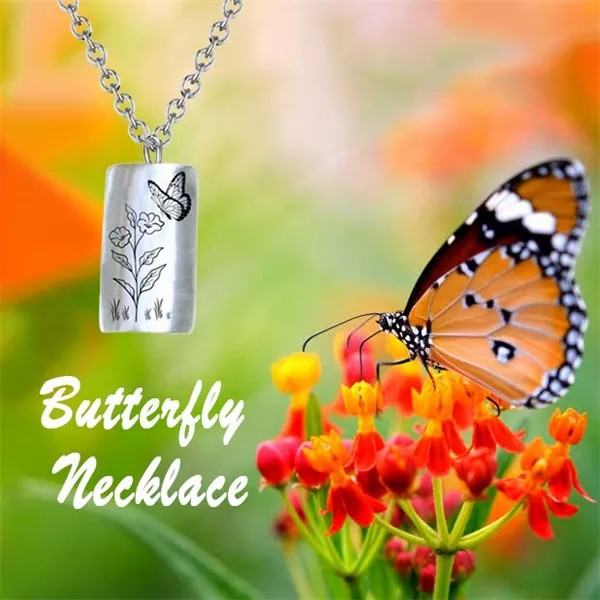 Infinonly 925 Sterling Silver Hummingbird Necklace