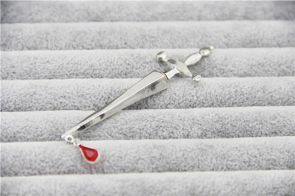 Blood Sworn Dagger Stud Earrings