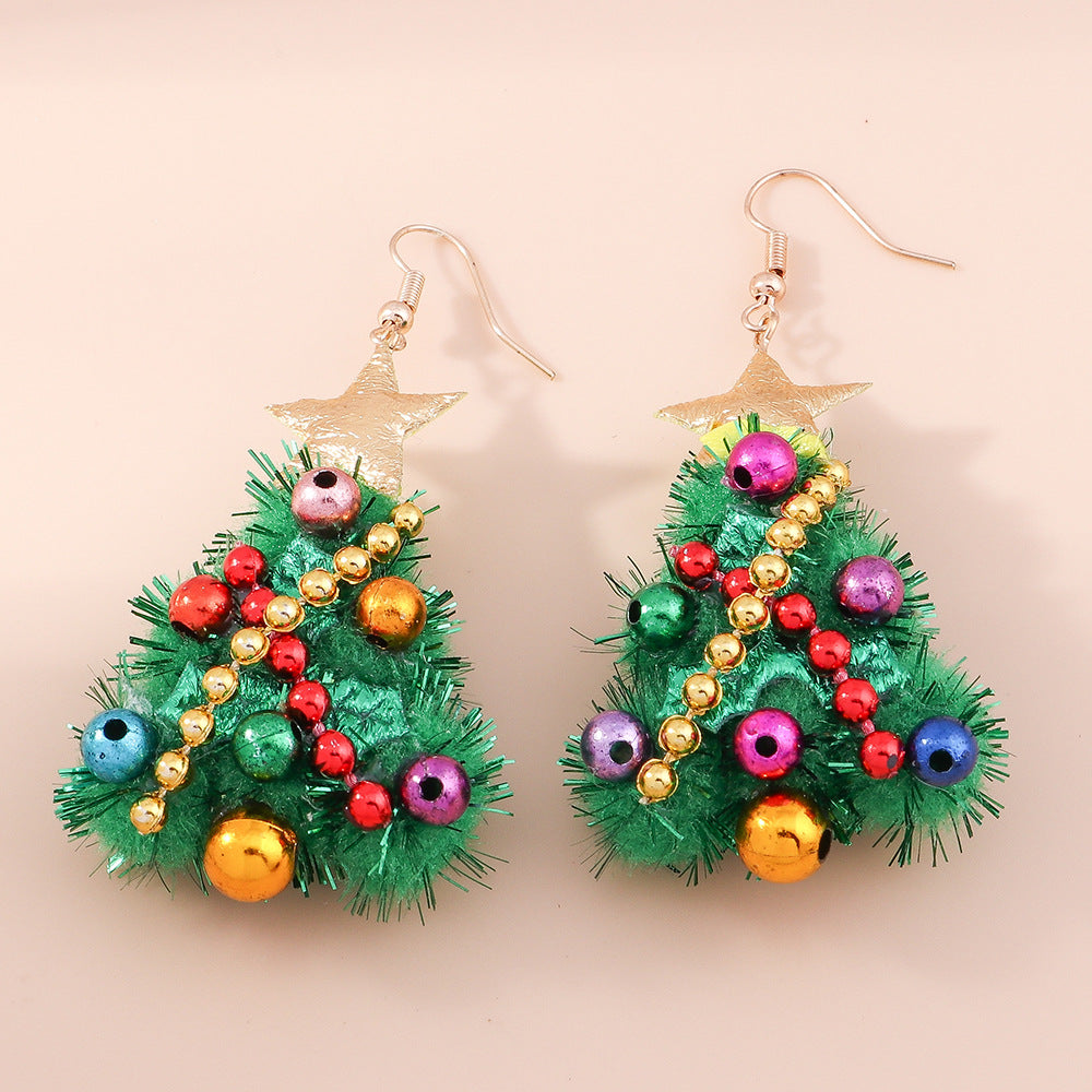 Infinionly Diy Christmas Felt Earrings