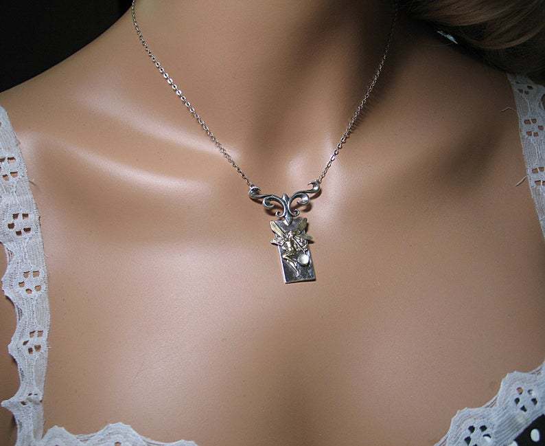 Infinionly Vintage Dragonfly Essence Chain