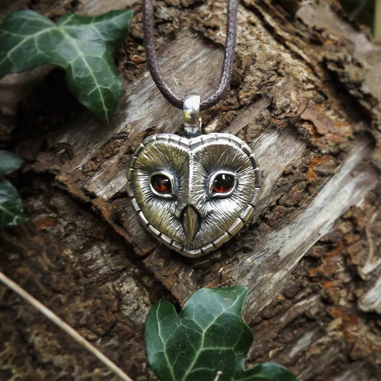 Vintage Personalized Trendy Owl Necklace