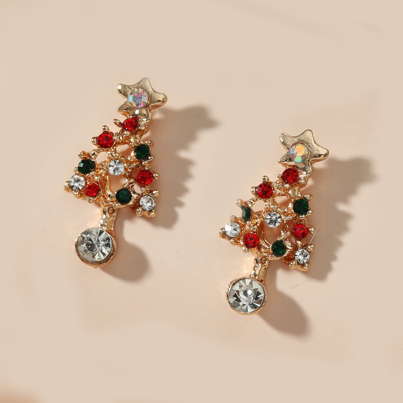 Infinionly Classic Christmas Tree Earrings