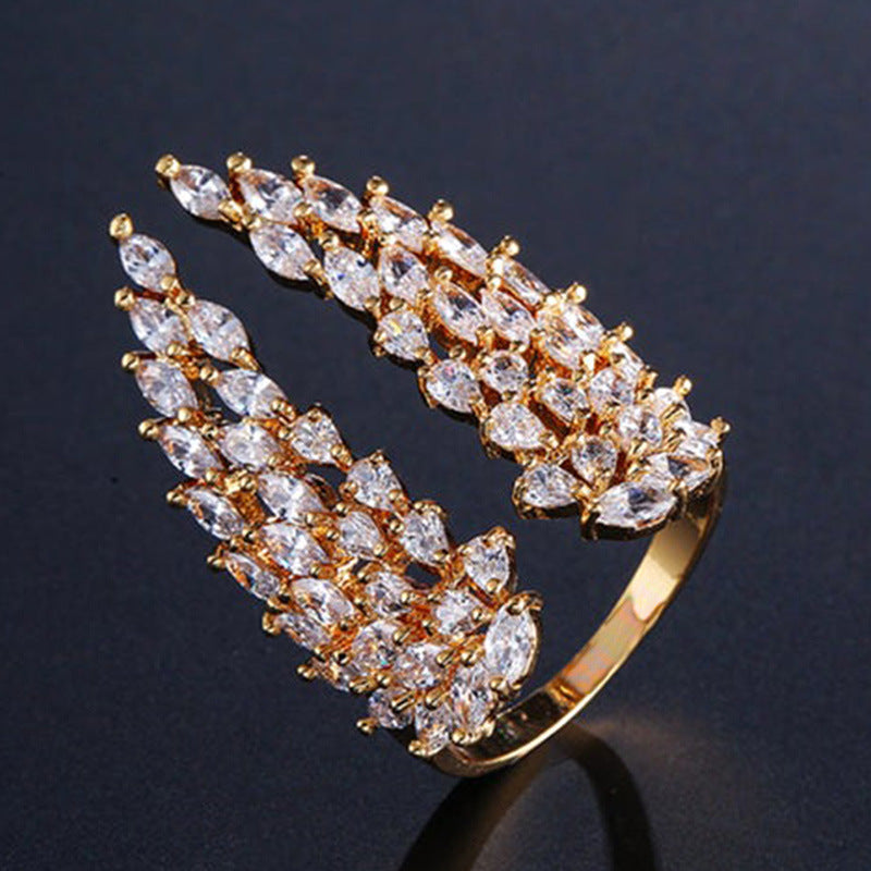 Infinionly Zircon Wing Ring