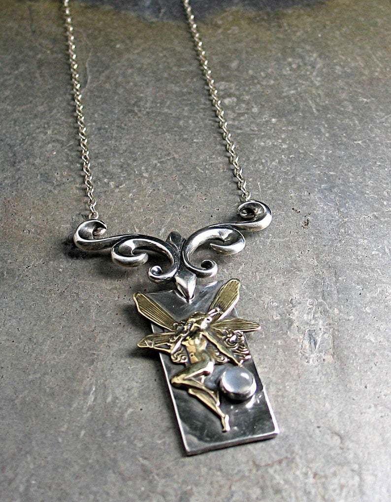 Infinionly Vintage Dragonfly Essence Chain