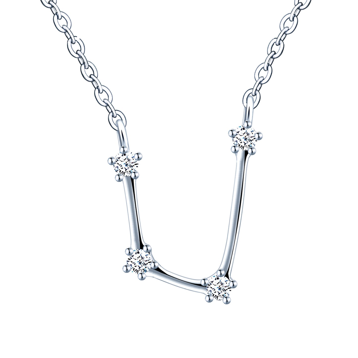 Zodiac CZ Necklace