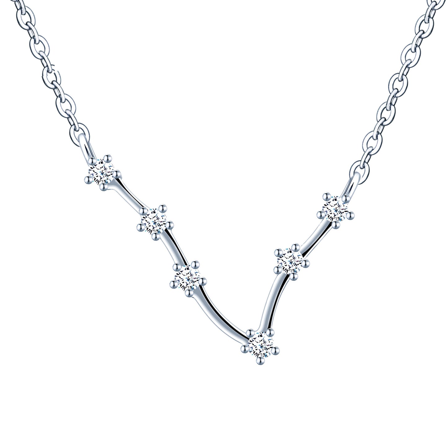 Zodiac CZ Necklace