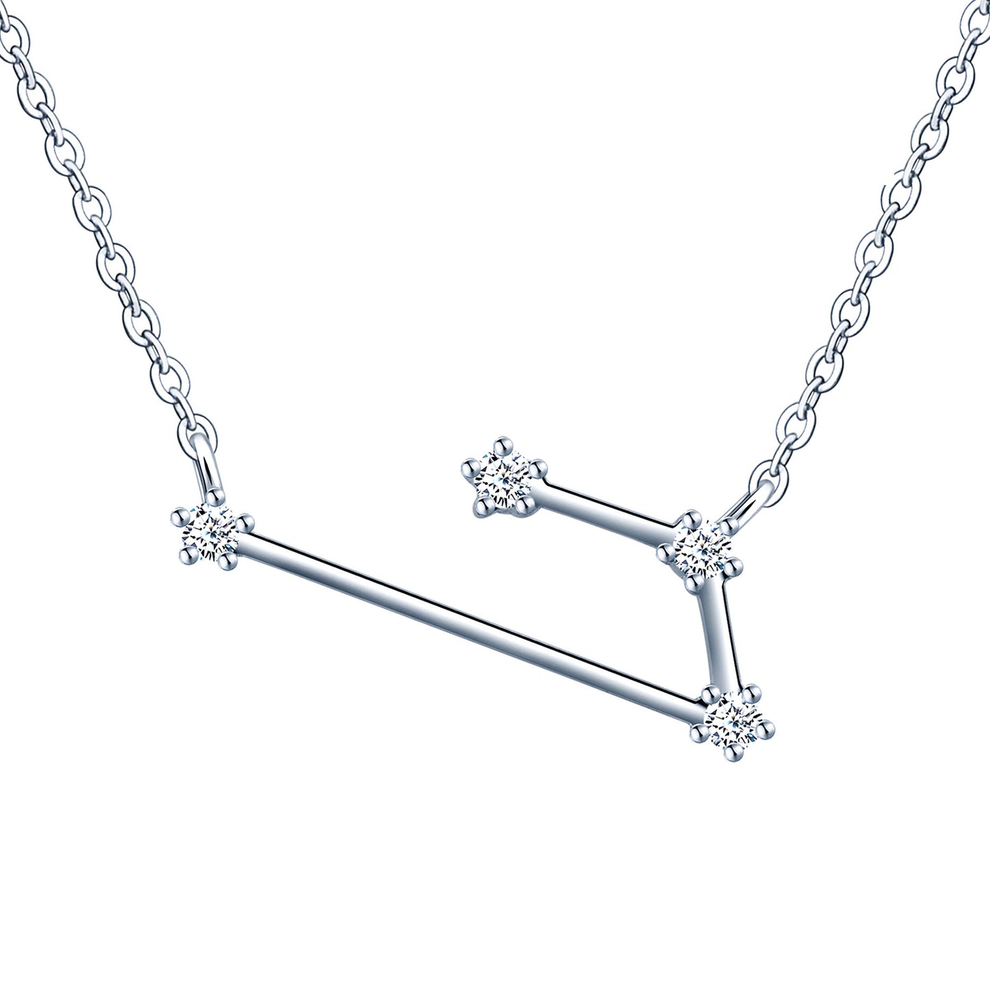 Zodiac CZ Necklace