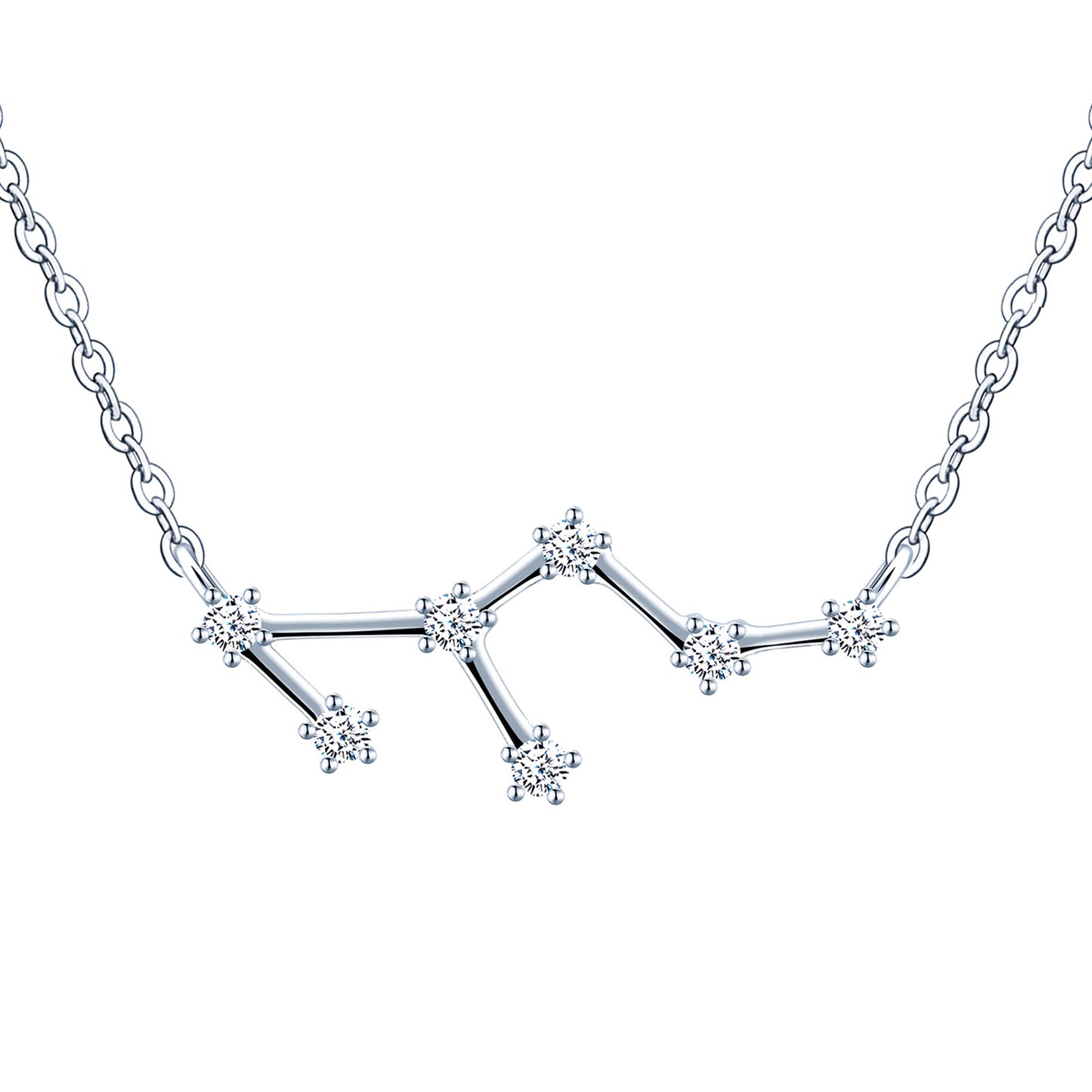 Zodiac CZ Necklace