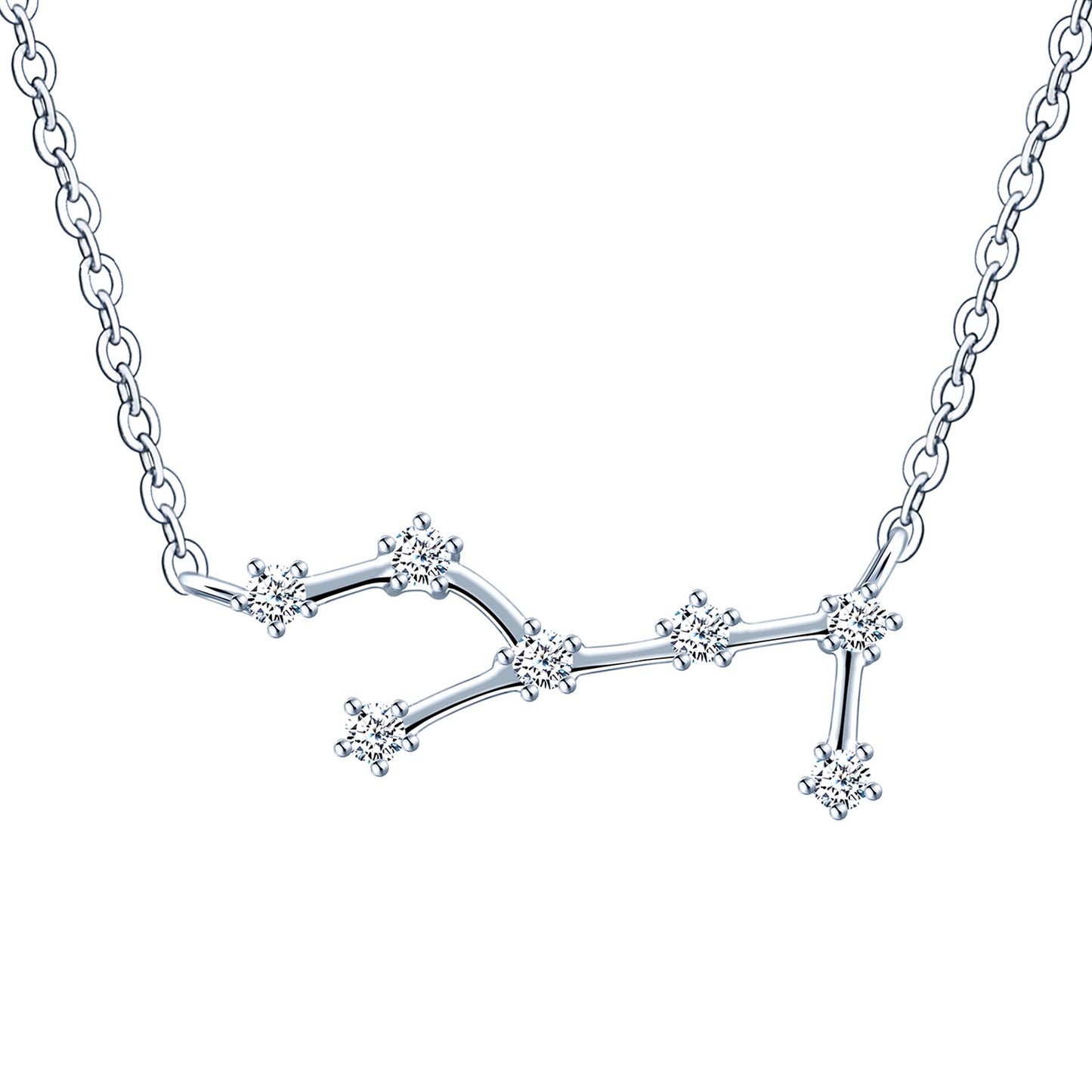 Zodiac CZ Necklace